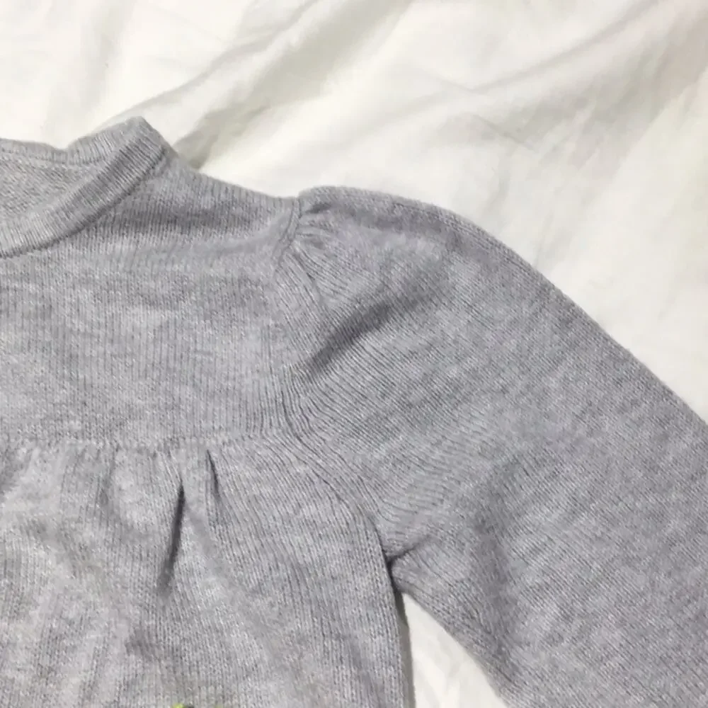Gymboree 3t fall pumpkin sweater long t like new